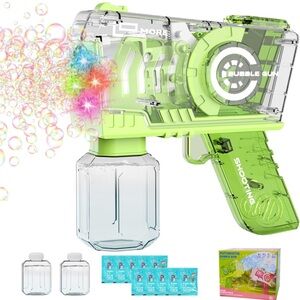 Automatic bubble machine